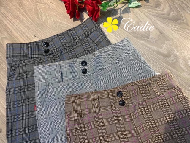QUẦN ÂU KẺ NỮ {SALE 50%} FREESHIP TOÀN QUỐC. Đi làm văn phòng trẻ trung, lịch sự. Họa tiết kẻ tôn dáng. | BigBuy360 - bigbuy360.vn