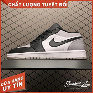 (FREESHIP+HỘP+QUÀ) Giày thể thao AIR JORDAN 1 Low shadow thấp cổ màu đen gót xám cực đẹp cho cả nam và nữ Sneaker Zone