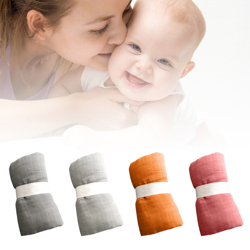 Chăn Quấn Mềm Mại Thoáng Khí 120x120cm Dành Cho Em Bé