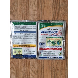 Thuốc trừ nấm bệnh BOÓC ĐO gói 25 gram - booc do gói 25 gram