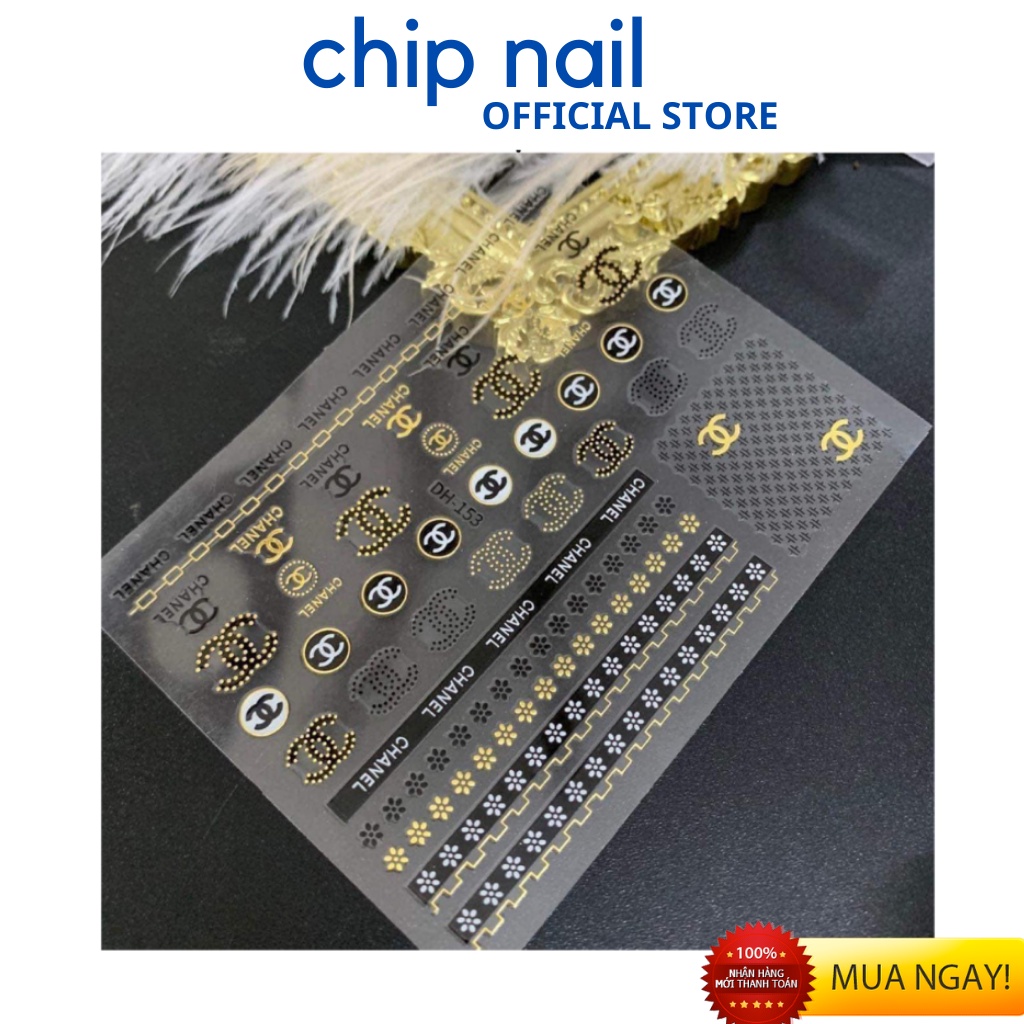 Sticker miếng dán móng tay mã DH-153