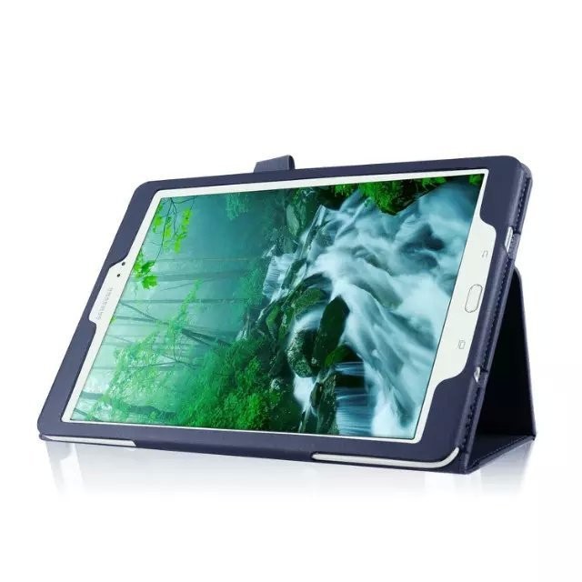 Bao da PU gập màu trơn chống va đập cho Samsung Tab S2 8.0 SM-T710 T713 T715 T719