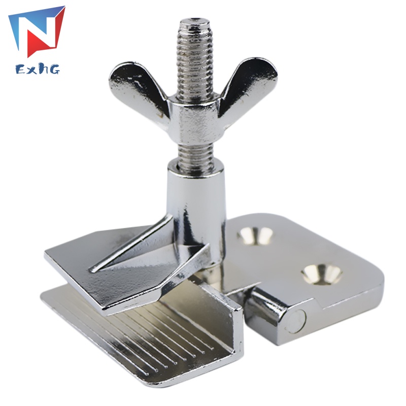 Set 2 Kẹp Bản Lề Màn Hình In Hình Bướm Bằng Hợp Kim Kẽm