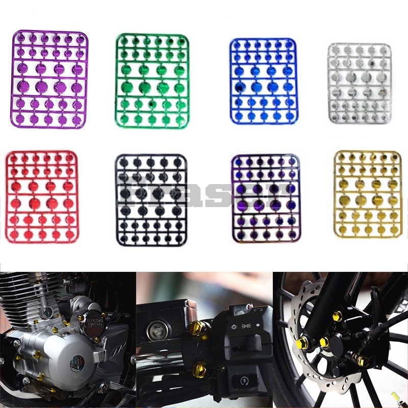 CHỤP ĐẦU ỐC XE MÁY - PHỤ KIỆN TRANG TRÍ XE MÁY