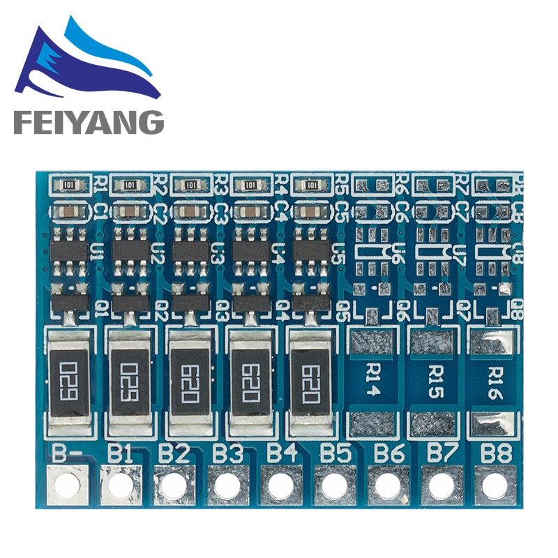 Bảng Mạch Bảo Vệ Chức Năng Cân Bằng 5S 21V 4.2V 68mA 5S Li-ion Lipo 18650 3S 4S 5S 6S 7S 8S