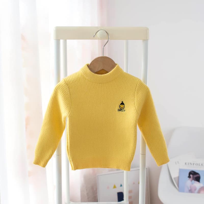Áo len bé gái lót lông thỏ siêu ấm cao cấp (1-5t)