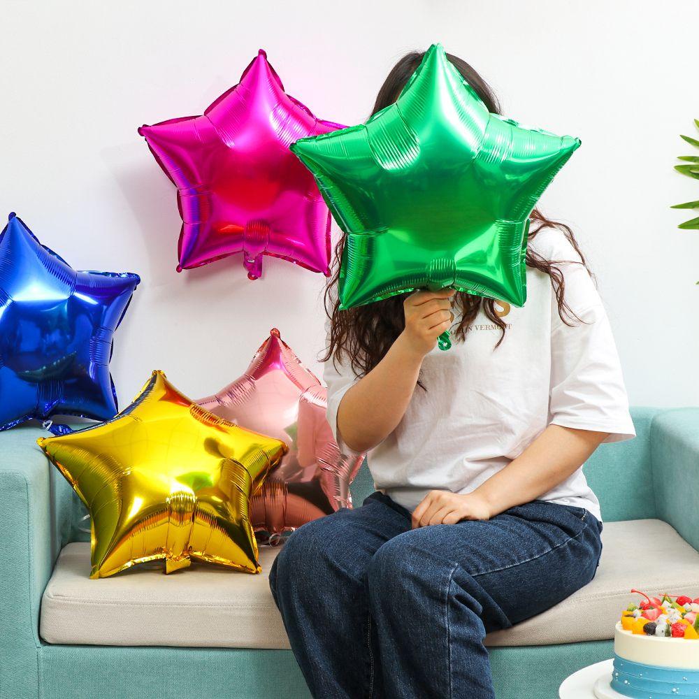 PINEVN Bong Bóng Hình Ngôi Sao Trang Trí Tiệc