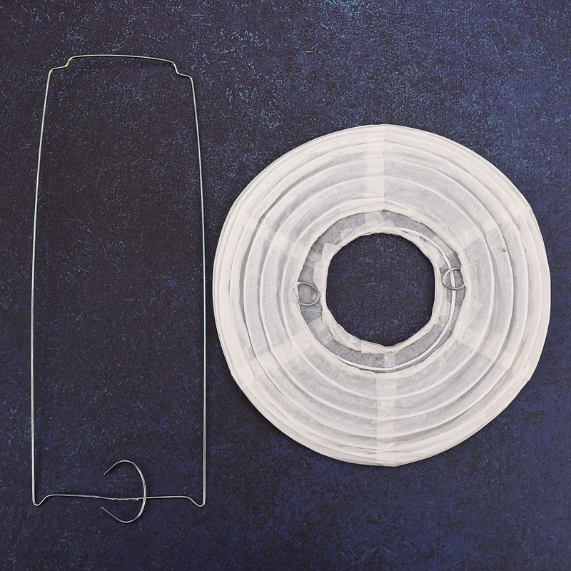 30 Lồng Đèn Giấy Kích Thước 4 inch-12 inch Dùng Trang Trí Tiệc Cưới, Halloween, Giáng Sinh