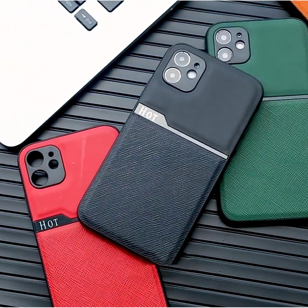 Ốp HOT da kính Bphone A40 A50 A60 vsmart Joy 3 Live 4 Aris pro Joy 4