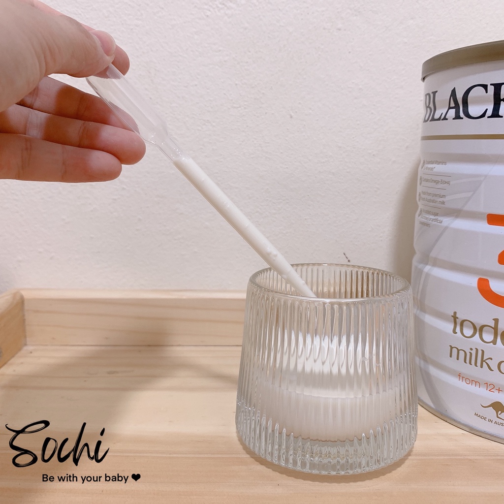 Combo 10 ống bón sữa chống sặc tiệt trùng 3ml cho bé