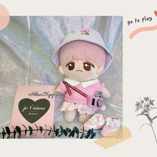 Set váy cho doll 20cm