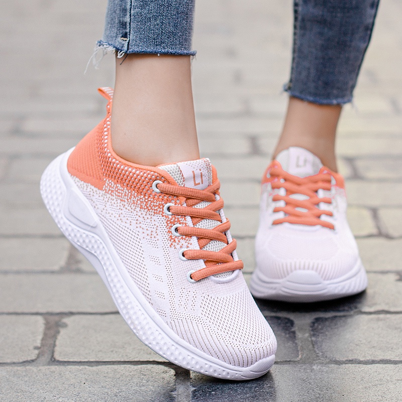 Giày thể thao đế mềm thoáng khí thời trang cho nữ size 35-41