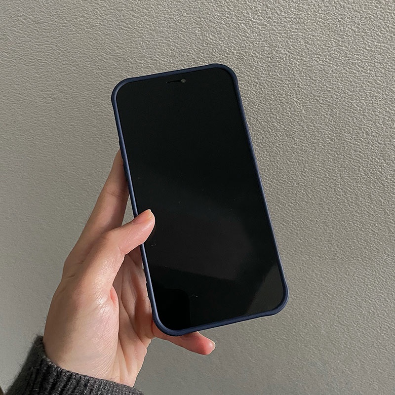 Ốp Điện Thoại Silicon Dẻo Mềm Bảo Vệ Góc Cho for iPhone  15 pro max 14 pro max  13 11 Pro Max 12 Pro Max X XS XR 7 8 Plus