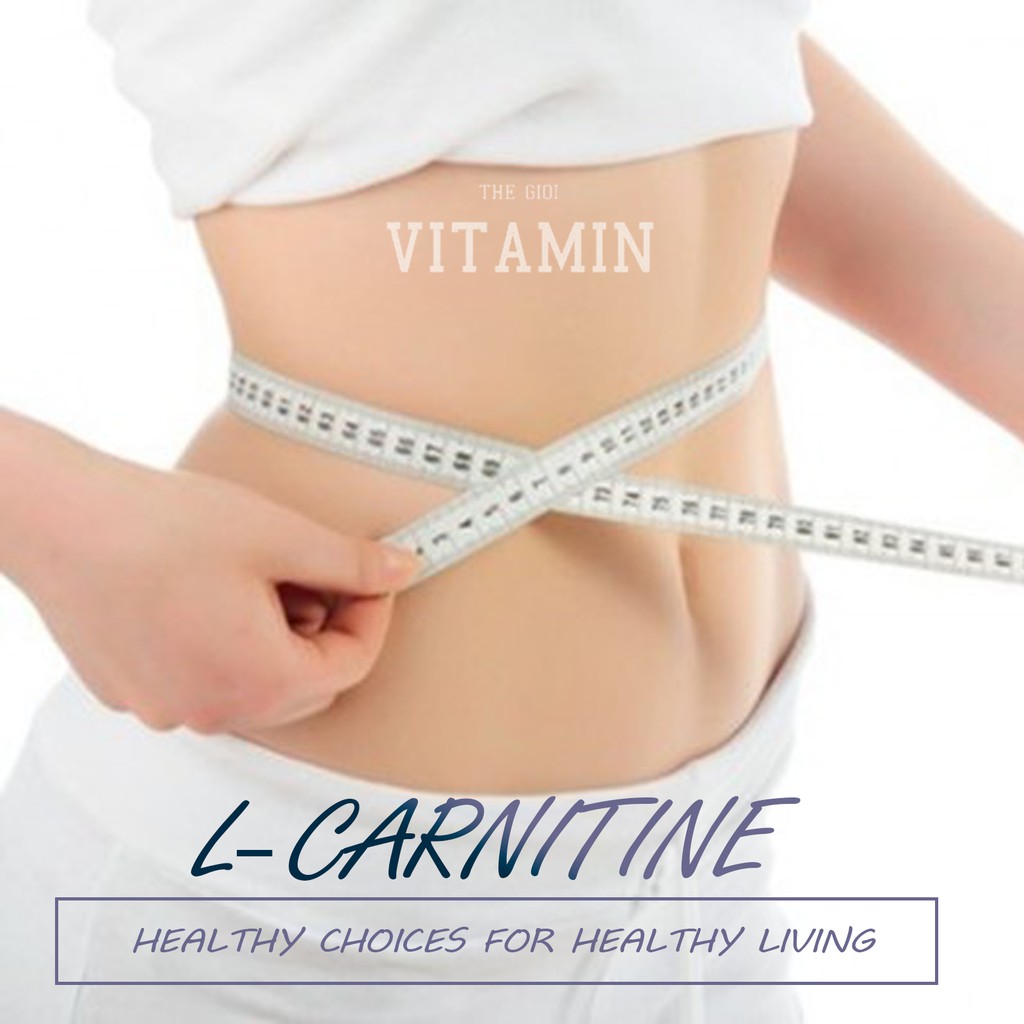 Giảm cân không tác dụng phụ L-Carnitine 500mg 60 viên