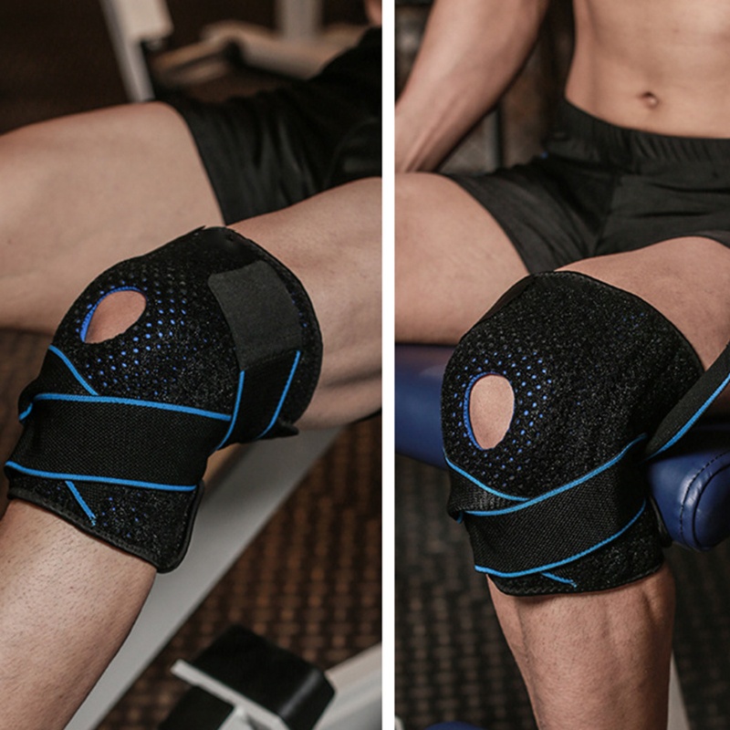 QQ 1 Đai Nén Co Giãn Hỗ Trợ Đầu Gối Giảm Đau Khớp