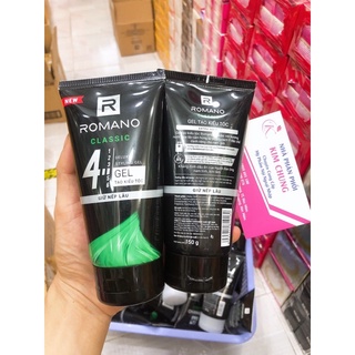 Gel Vuốt Tóc ROMANO CLASSIC (Cứng và siêu cứng)