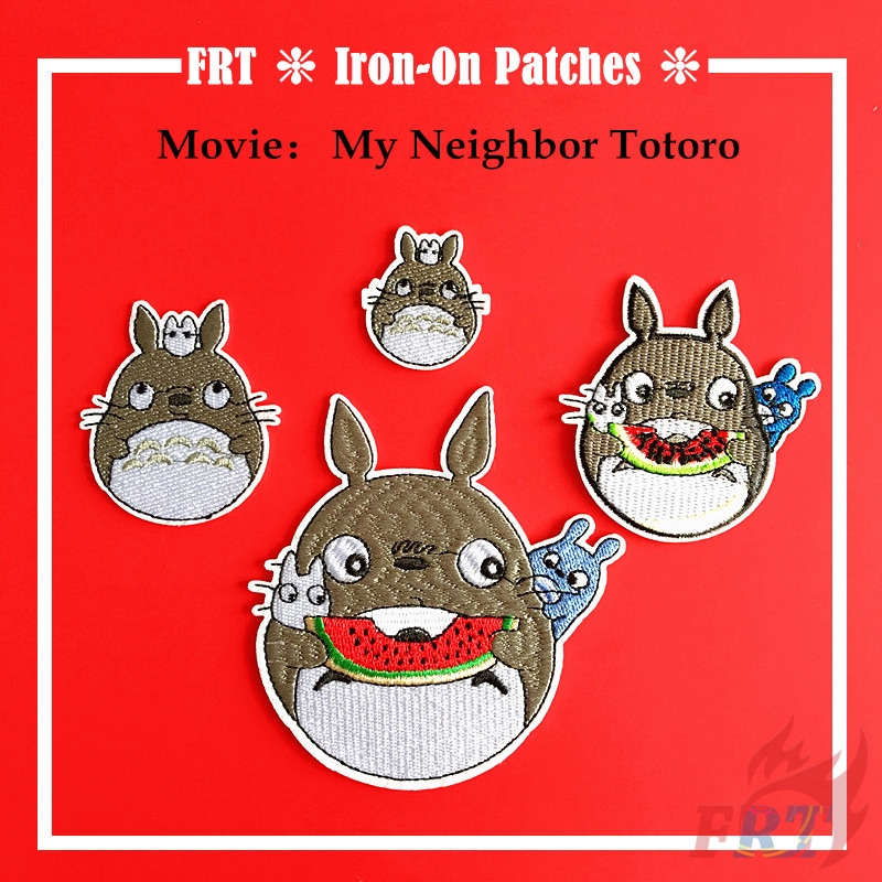 Set 1 / 2 Miếng Vá Quần Áo Hình Totoro Dễ Thương