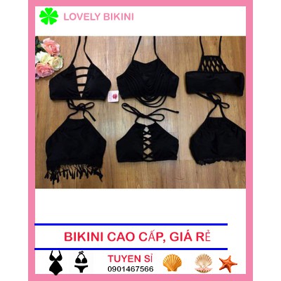 Áo bikini lẻ( theo thứ tự từ trái qua)