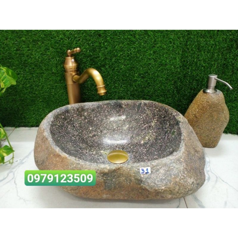 Lavabo đá cuội(như hình)