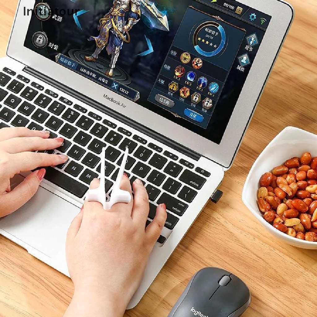 [Initiatour] Giá Đỡ Đũa Ngón Tay Chơi game Lười Hỗ Trợ Đồ Ăn Nhanh Chóng Tiện Lợi