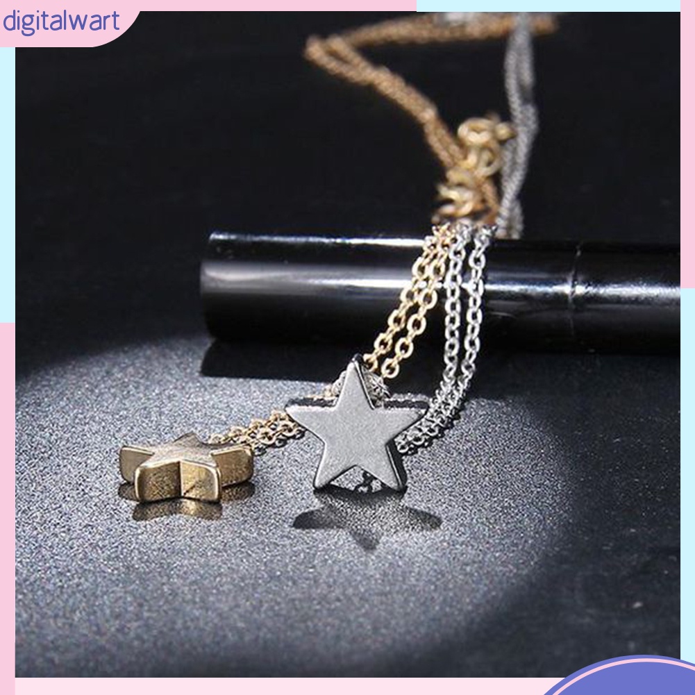 Dây Chuyền Hợp Kim Mặt Hình Ngôi Sao Thời Trang Cho Nữ