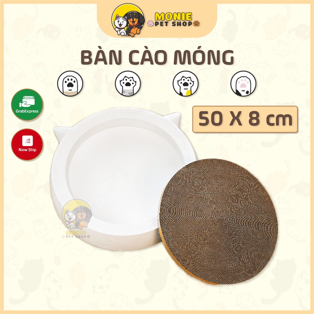 [Hoả tốc] Bàn cào móng 50cm, ổ nằm cho mèo size LỚN