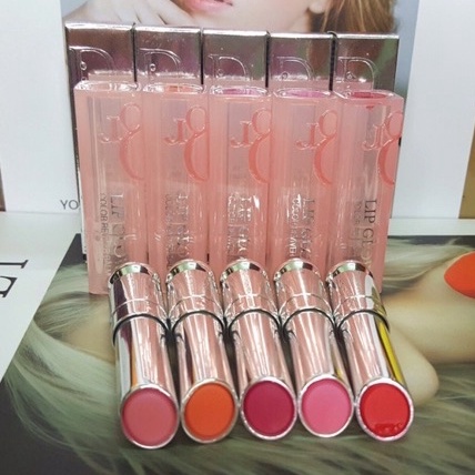 Son dưỡng Dior Addict Lip Glow 001/004/007/008/015 Fullsize Fullbox