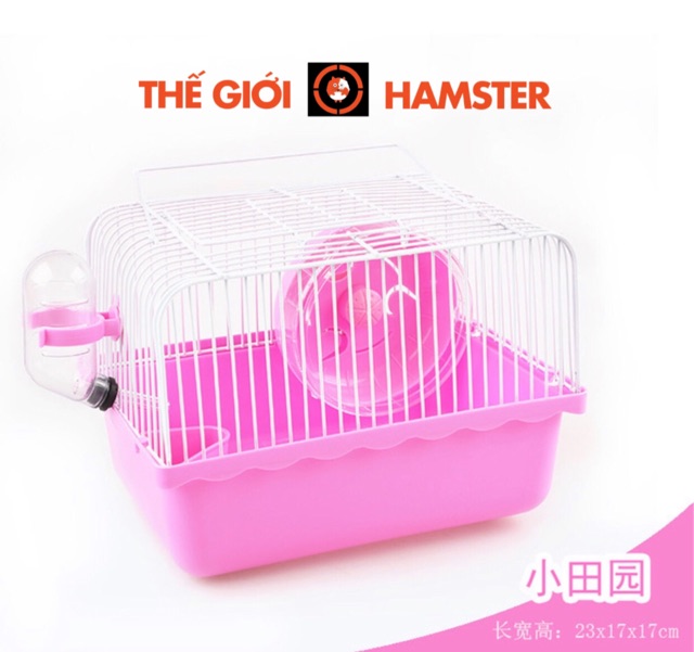 Lồng mini Hamster 23x16x16