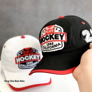 Nón kết kaki viền hockey đẹp