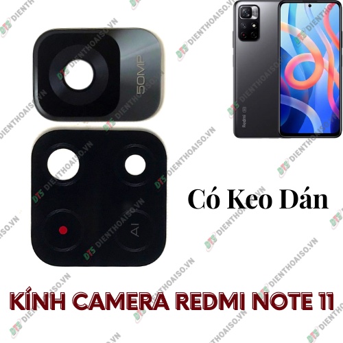 Mặt kính camera xiaomi redmi note 11 (5g)