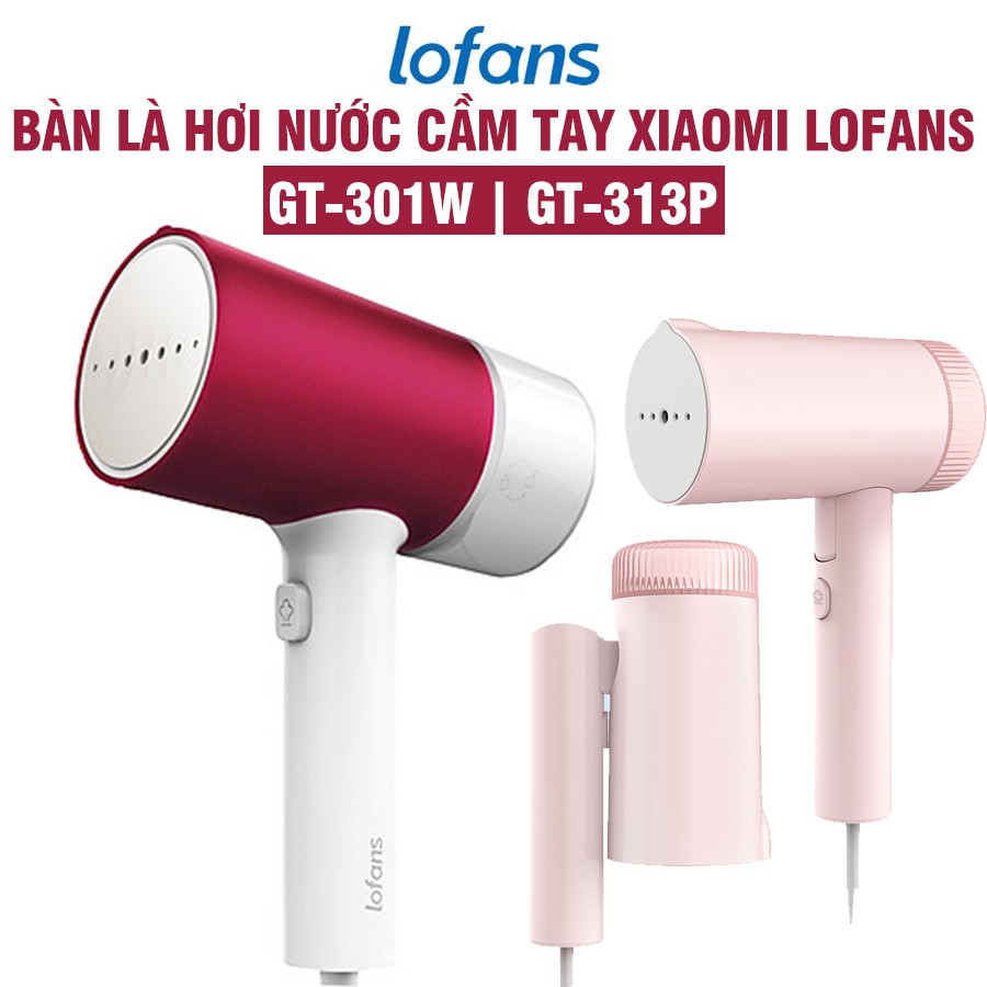 Bàn là hơi nước cầm tay, bàn ủi cầm tay LoFans GT302W