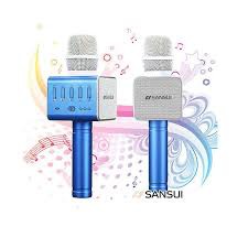 Micro bluetooth SANSUI K66 Cao Cấp, Âm Hút, Chống Hú Rè Chính Hãng