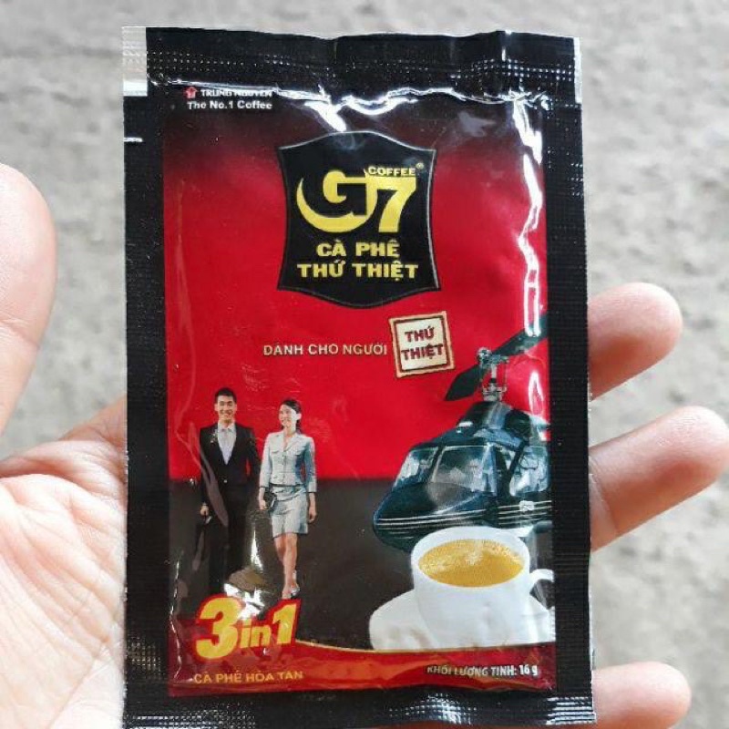 Bịch 50 gói cà phê sữa G7