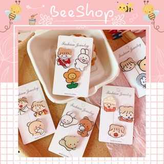 Pin stick phụ kiện trang trí balo túi xách, khuy cài áo siêu... siêu dễ thương cute