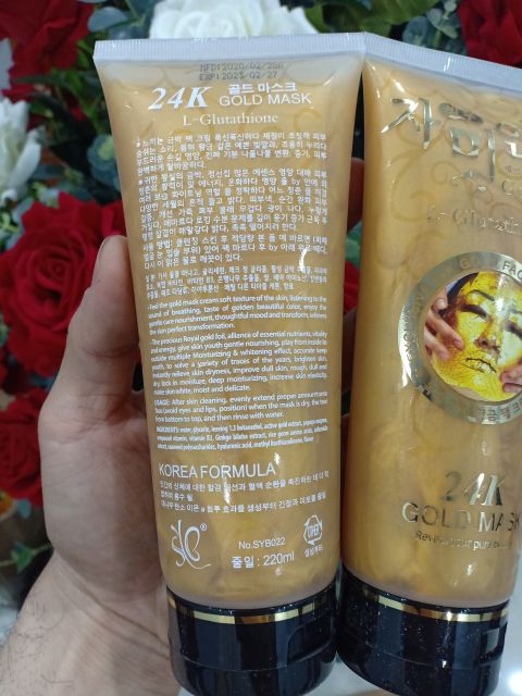 Mặt nạ 24k gold mask 200ml
