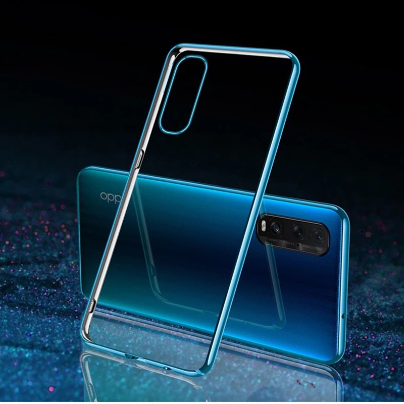 Ốp điện thoại từ tpu mềm trong suốt siêu mỏng cho OPPO F11 F9 F7 Youth R17 R9s Plus Find X2 Pro