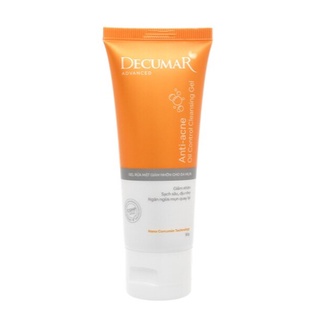 [Nhà Thuốc HCM]- GEL Rửa Mặt Ngừa Mụn DECUMAR – 50G