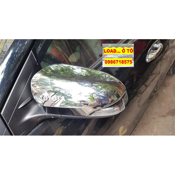 Ốp Gương Xe Toyota Vios 2023-2014 Mạ Crom Cao Cấp
