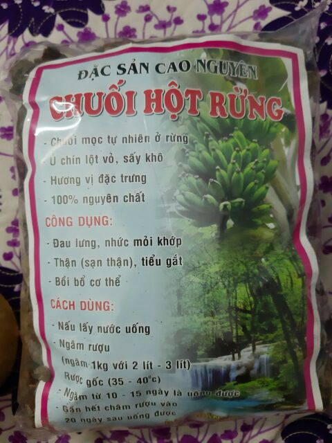 Chuối hột rừng Tây Nguyên