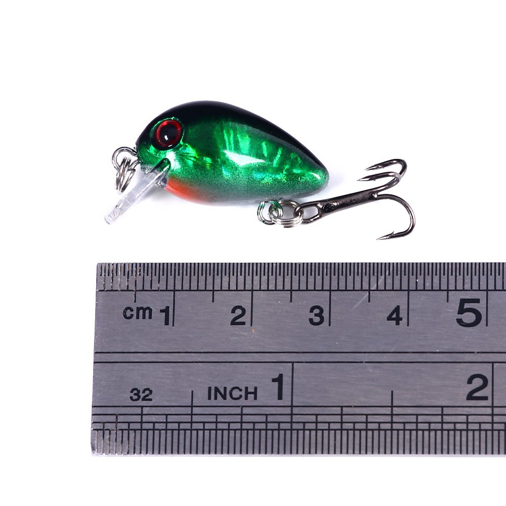 Mồi câu cá nhân tạo 3cm / 1.5G thiết kế độc đáo tiện dụng