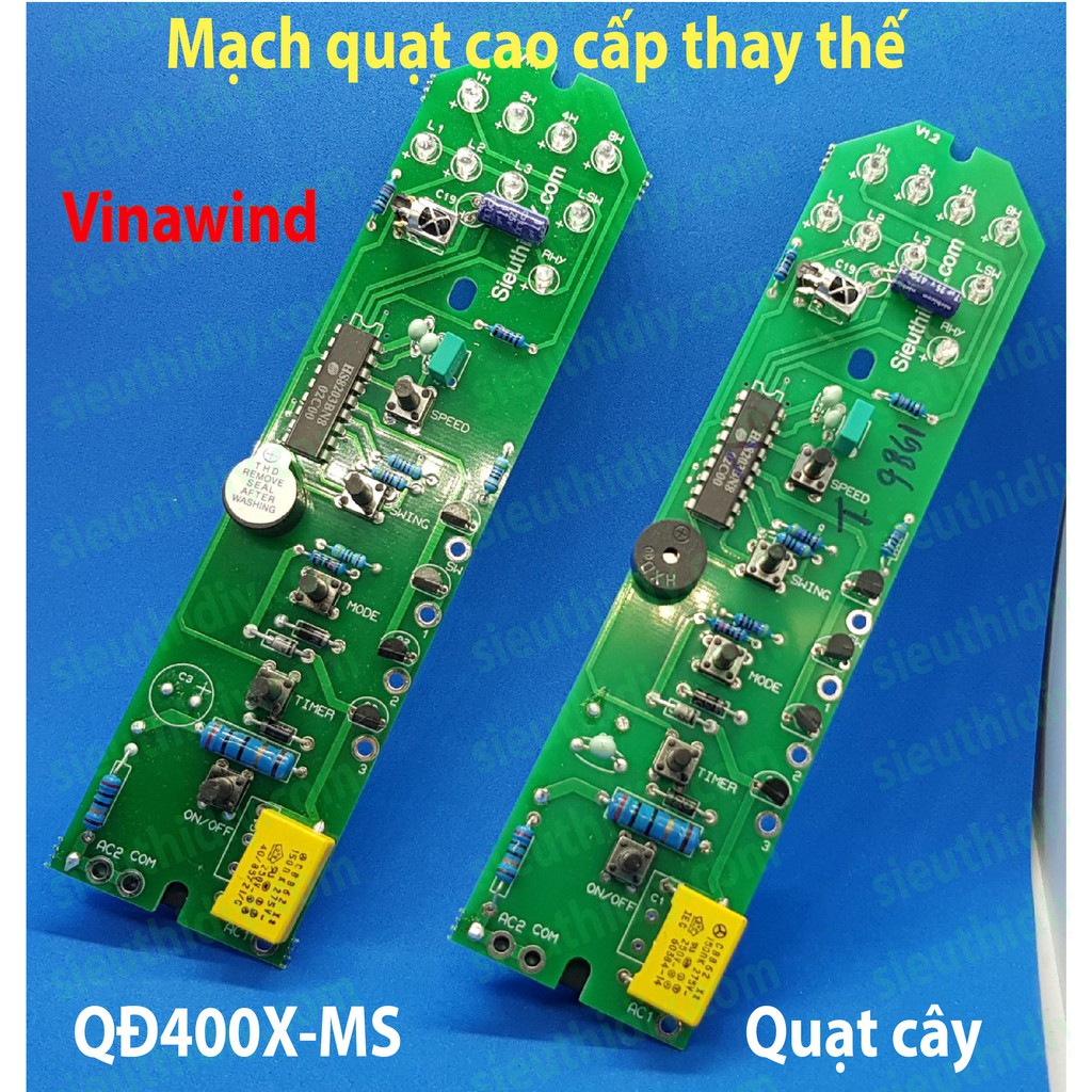 Mạch quạt Vinawind QĐ400X-MS phụ kiện thay thế cao cấp
