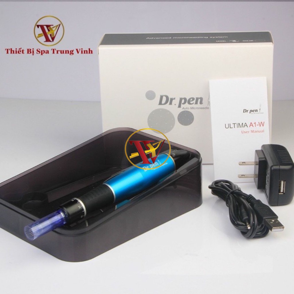 Máy Lăn Kim, Máy Phi Kim Dr Pen A1-W, Cấy Phấn, Cấy Tảo Dr.pen A1