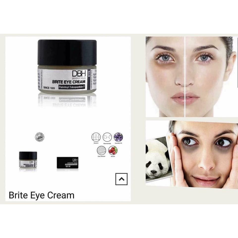 Kem dưỡng và giảm quầng thâm DBH - Brite eye cream 14g | BigBuy360 - bigbuy360.vn