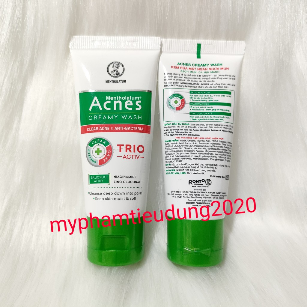 Sữa rửa mặt Acnes 25g/50g