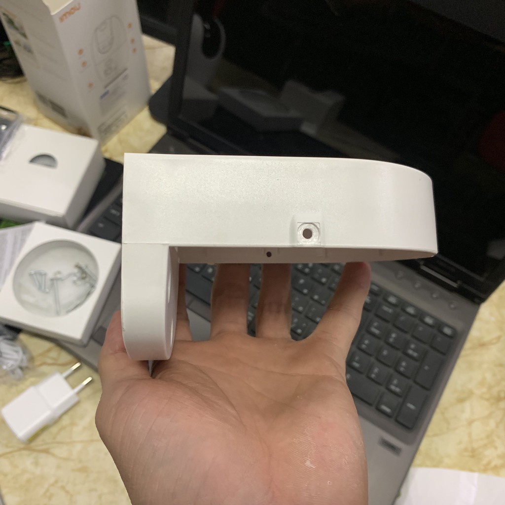 Chân Đế Chữ L Camera Lắp Cho Camera Ezviz Imou Kbone Bằng Nhựa ABS Loại 1 - Lắp Đặt Cho Mọi Khu Vực