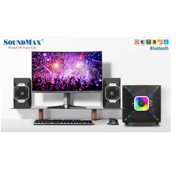 Loa Vi Tính Soundmax A-2126/2.1 - Hàng Chính Hãng