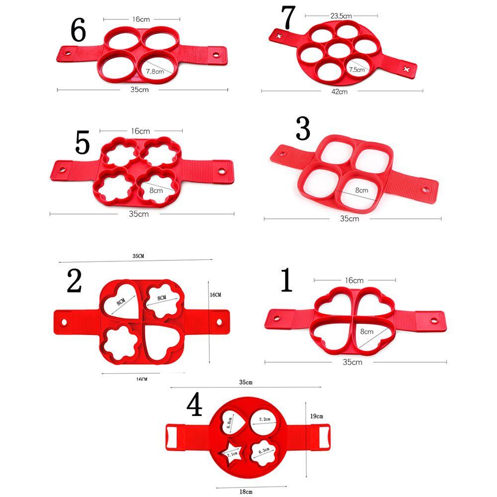 AUGUSTINA Khuôn Chiên Trứng, Làm Bánh Xếp Bằng Silicone