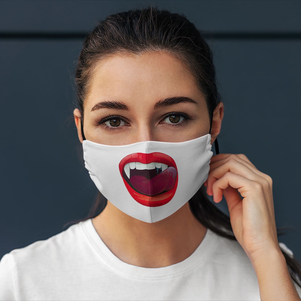 khẩu trang vải đen hà nội Mặt Người_1348 CARTWELL vải poly cotton 100%, ngăn bụi mịn, kháng khuẩn, 2021 bảo vệ toàn diện