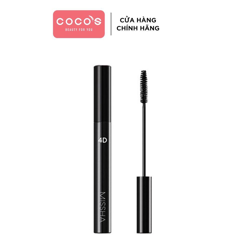 Mascara Cong Và Dài Mi Không LeM MISSHA 4D 7g