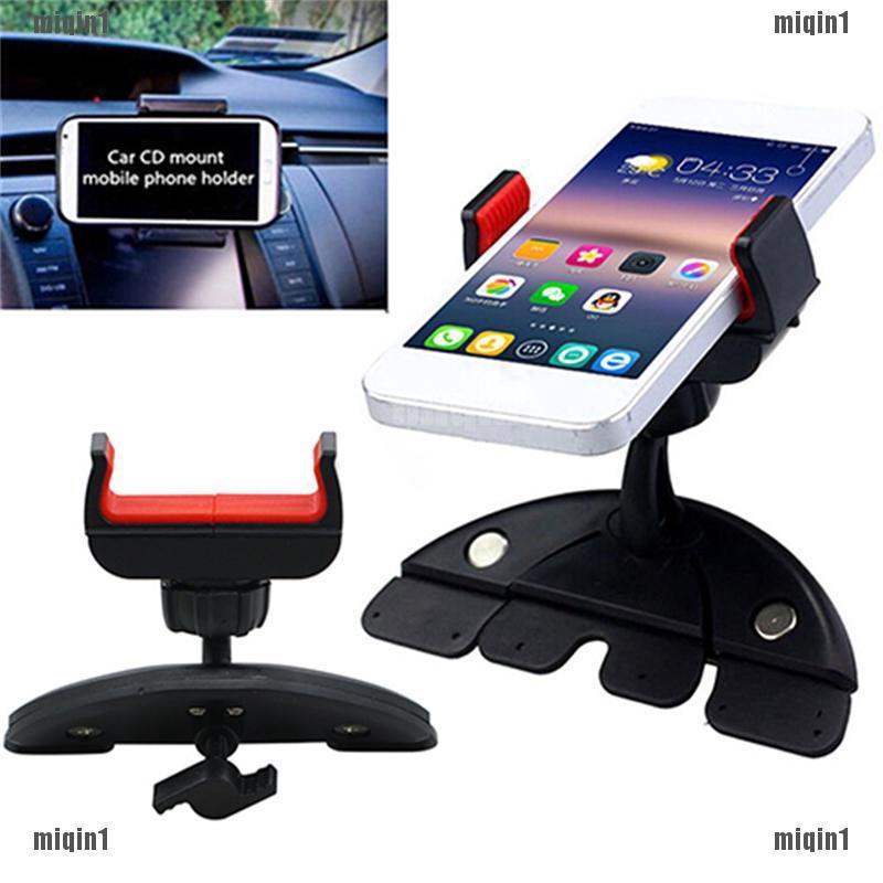 Giá đỡ điện thoại đặt ở khe CD quay 360 độ cho iPhone Samsung , GPS | BigBuy360 - bigbuy360.vn